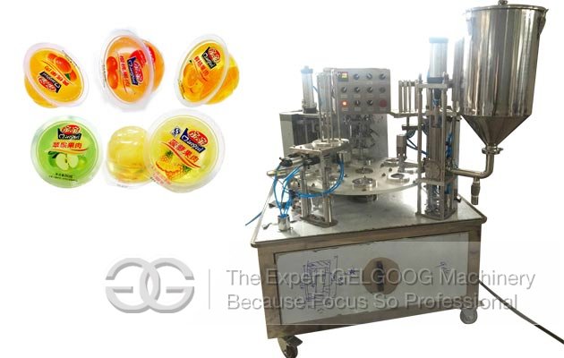 Rotary Cup Jelly Filling Sealing Machine
